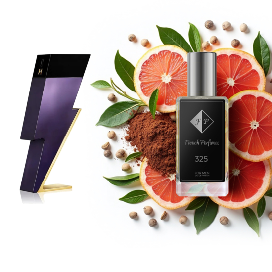 Nr325 kvepalai įkvėpti Carolina Herrera- Bad Boy Dazzling Garden 104 ml FP Vyrams French Perfumes
