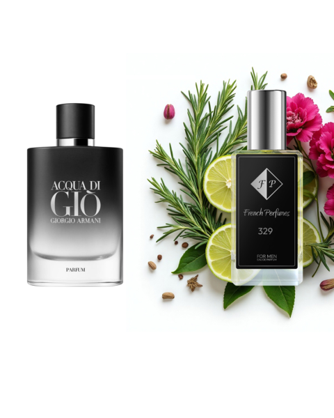 Nr329 kvepalai įkvėpti Giorgio Armani Acqua Di Gio Parfum 33 ml