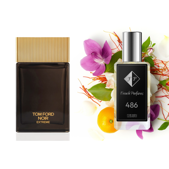 No486 perfume inspired by Tom Ford Noir Extreme 60 ml FP Men French Perfumes