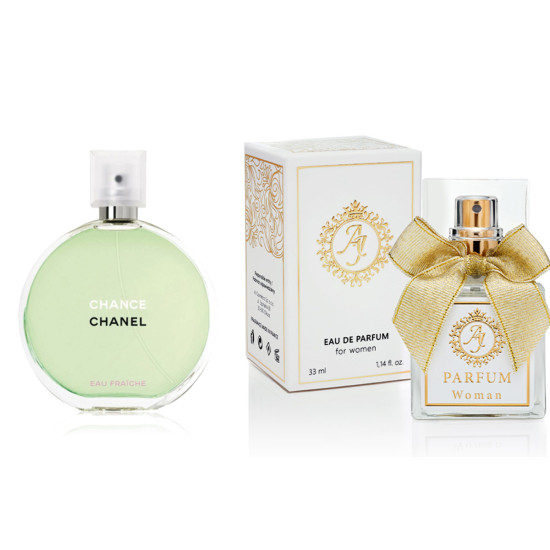 AJ Deluxe Nr60 parfüüm inspireeritud Chanelist - Chance eau de Fraiche 2 ml EDP AJ Deluxe Naised French Perfumes