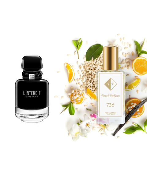 Nr736 kvepalai įkvėpti Givenchy – l'interdit edp Intense 60 ml EDP