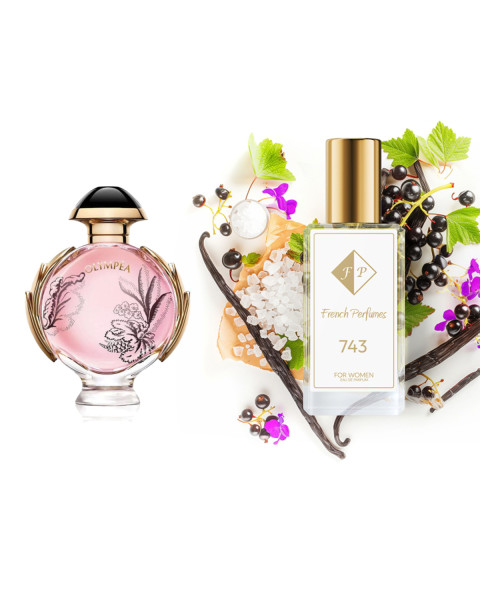 Nr743 kvepalai įkvėpti Paco Rabanne - Olympea Blossom 60 ml EDP