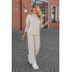 Moteriškas pilkas laisvalaikio kostiumas Maribel Moteriški komplektai