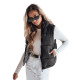 Waistcoat in black Debor