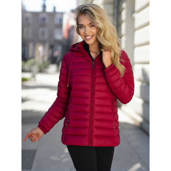 Moteriška bordo spalvos striukė Albi JS/16M9101/06 - Moterims Moteriška bordo spalvos striukė Albi Moteriškos striukės