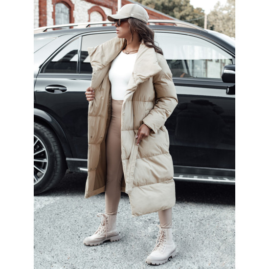 Moteriška rusva dygsniuota striukė Favi Moteriškos striukės