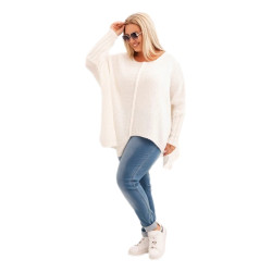 Women's white jumper Lori