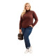 Women's brown jumper Nolo