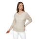 Women's brown cardigan Nela Women's sweaters