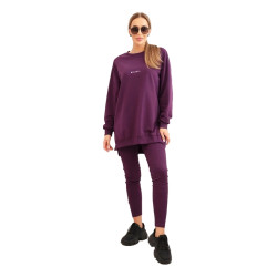 Moteriškas violetinis komplektas Minimal Moteriškas violetinis komplektas Minimal