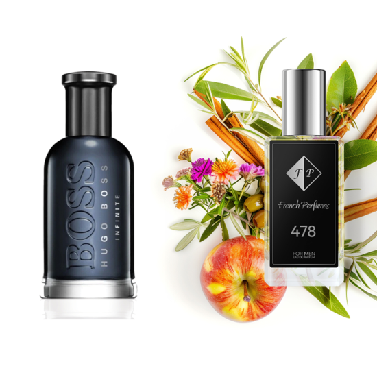No478 perfume inspired by Hugo Boss - Boss Bottled Infinite 2 ml FP Men French Perfumes