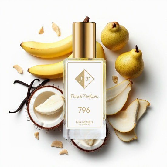 Nr796 kvepalai įkvėpti Kayali - Maui in a Bottle Sweet Banana 37 2 ml FP Moterims French Perfumes