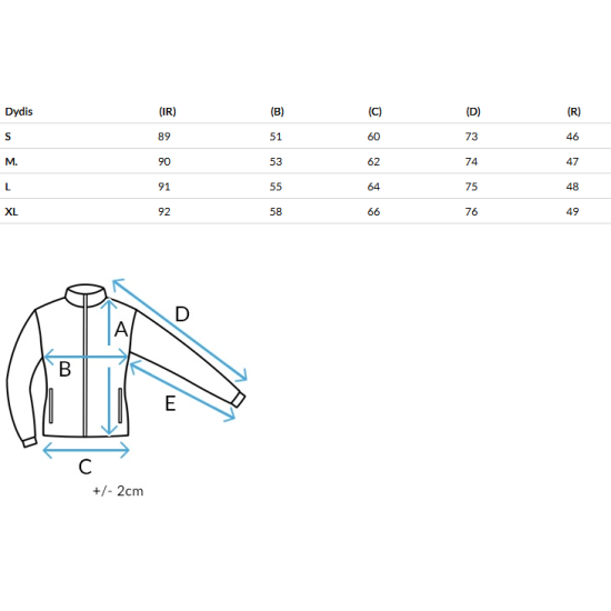 Rusva moteriška striukė Newmoon Moteriškos striukės