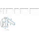 Women's white jacket with fur Lever TY4732 - For women Women's white jacket with fur Lever Women's jackets
