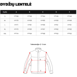 Žieminė juoda vyriška striukė Dorian 