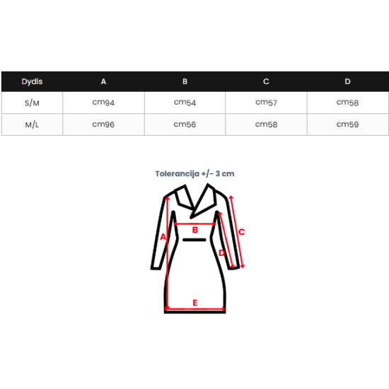 Moteriškas juodos spalvos paltas su kailiuku Korin Moteriškos striukės