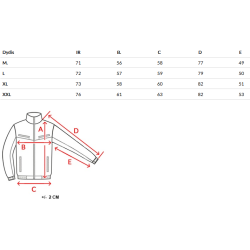 Vyriška ruda striukė su gobtuvu Jack