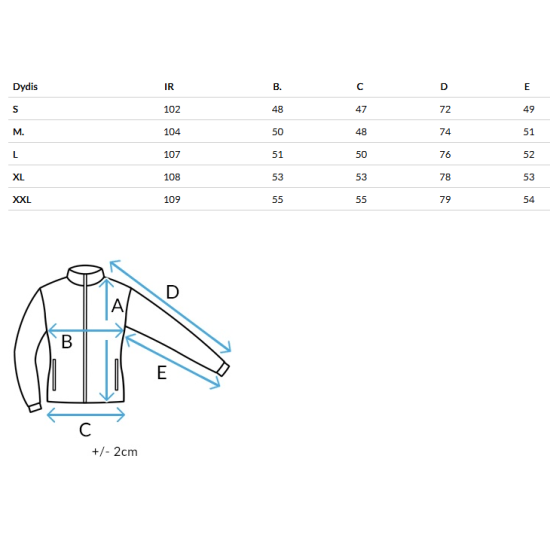 Moteriška dygsniuota balta striukė Oris Moteriškos striukės