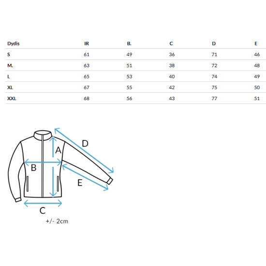 Moteriška blizgi tamsiai mėlyna striukė Melani Moteriškos striukės