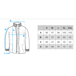 Vyriškas rudas paltas Adre