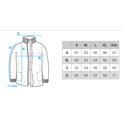 Vyriška žieminė juoda striukė Alf