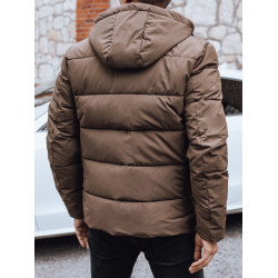 Vyriška žieminė rudos spalvos striukė Nevex