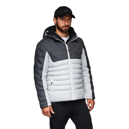 Men's dark grey winter jacket Flam Winter jackets