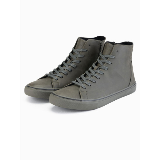 Męskie buty casual w kolorze khaki Ombra Obuwie