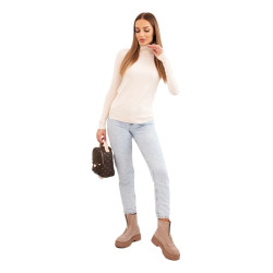 Moteriškas baltas megztinis Cloud