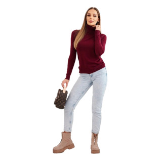 Women's burgundy jumper Cloud