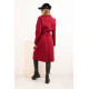 Women's burgundy coat Maris Women's jackets