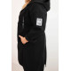 Women's black coat Lino Women's jackets