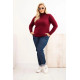 Women's burgundy jumper Nolo Women's sweaters