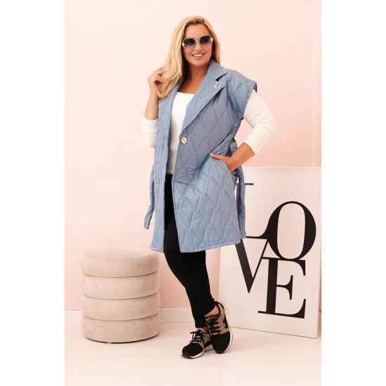 Women's blue waistcoat Dalic Women's waistcoats