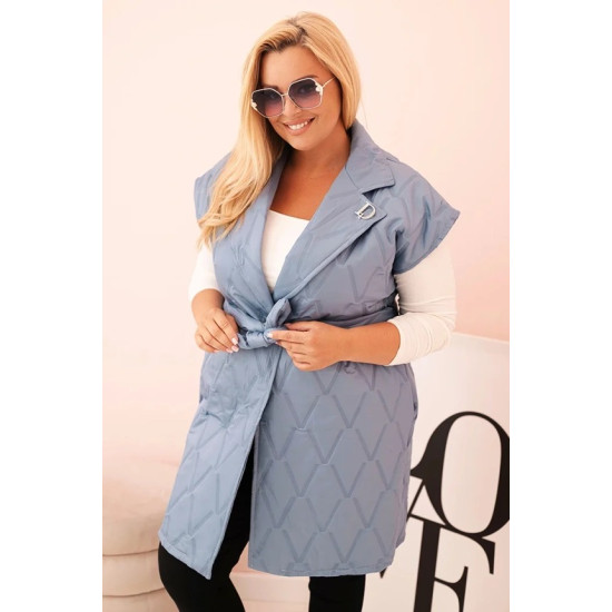 Women's blue waistcoat Dalic Women's waistcoats