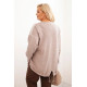 Women's grey jumper Love ART1507 - For women Women's grey jumper Love Women's sweaters