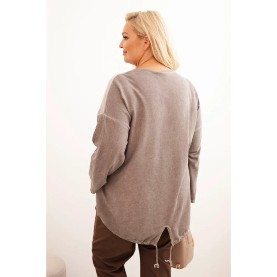 Women's brown cardigan Love ART1507 - For women Women's brown cardigan Love Women's sweaters