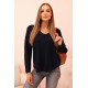 Women's navy blue cardigan Remo Women's sweaters