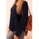 Women's navy blue cardigan Remo Women's sweaters