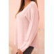 Women's light pink cardigan Remo Women's sweaters