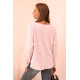 Women's light pink cardigan Remo Women's sweaters