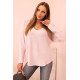 Women's light pink cardigan Remo Women's sweaters