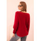 Women's burgundy cardigan Remo Women's sweaters