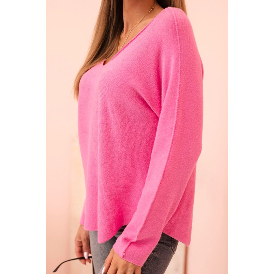 Women's pink cardigan Remo Women's sweaters