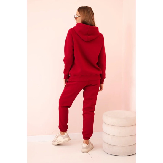 Moteriškas raudonas komplektas Coffe Moteriški komplektai