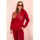 Moteriškas raudonas komplektas Coffe Moteriški komplektai