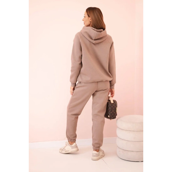 Moteriškas tamsiai rusvas komplektas Coffe Moteriški komplektai