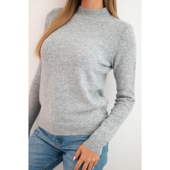 Moteriškas pilkas megztinis Eden Moteriški megztiniai