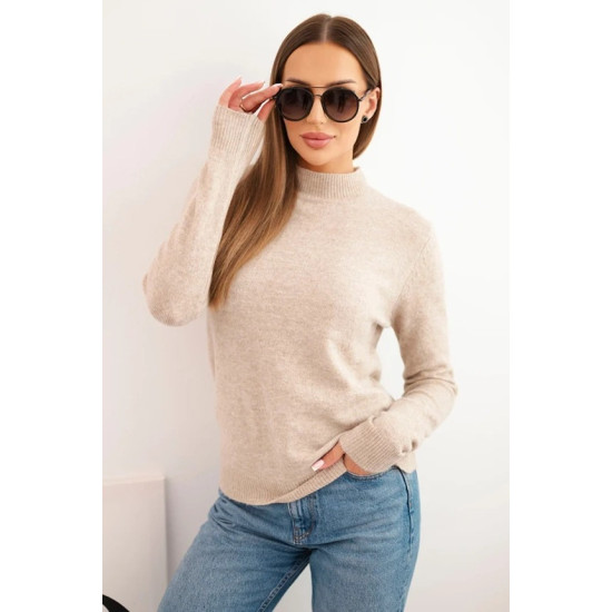 Moteriškas rusvas megztinis Eden Moteriški megztiniai