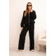 Moteriškas juodas komplektas Fan Moteriški komplektai